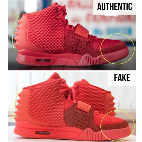 nike air yeezy 2 red october real vs fake|yeezy red october for sale.